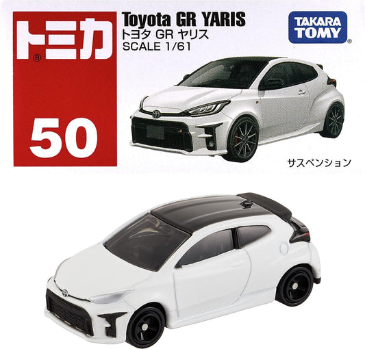 Tomica No.50 Toyota GR Yaris (White)
