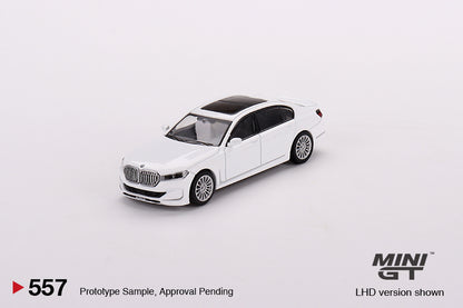 Mini GT No.557 BMW Alpina B7 xDrive Alpine White