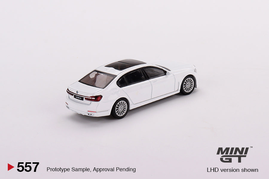 Mini GT No.557 BMW Alpina B7 xDrive Alpine White