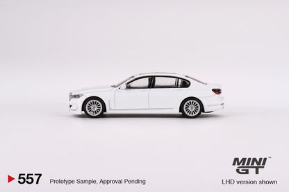 Mini GT No.557 BMW Alpina B7 xDrive Alpine White