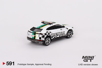 Mini GT No.591 Lamborghini Urus 2022 Macau GP Official Safety Car
