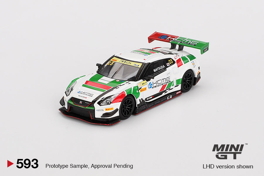 *Pre-Order* Mini GT No.593 Nissan GT-R NISMO GT3 #23 KCMG 2018 FIA GT World Cup Macau