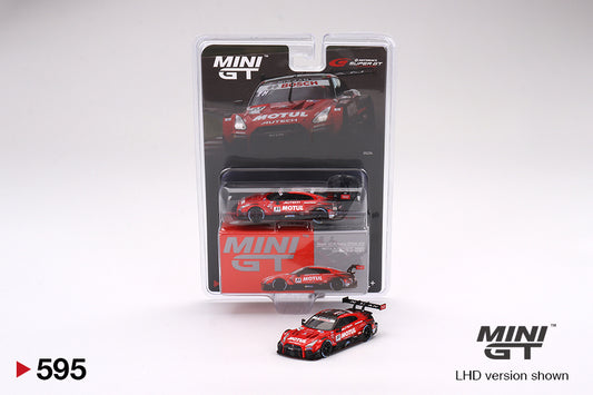 Mini GT No.595 Nissan GT-R Nismo GT500 #23 “MOTUL AUTECH GT-R" NISMO 2021 SUPER GT SERIES (Blister Pack) - Japan Exclusive