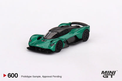 Mini GT No.600 Aston Martin Valkyrie Aston Martin Racing Green