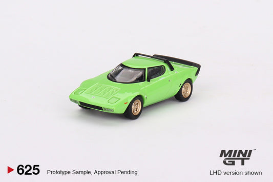 Mini GT No.625 Lancia Stratos HF Stradale Verde Chiaro