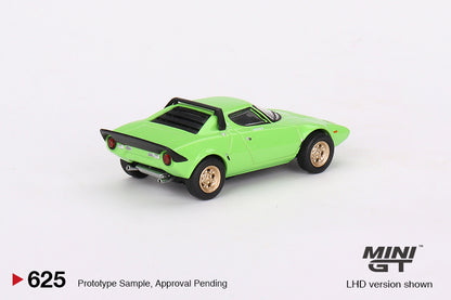 Mini GT No.625 Lancia Stratos HF Stradale Verde Chiaro