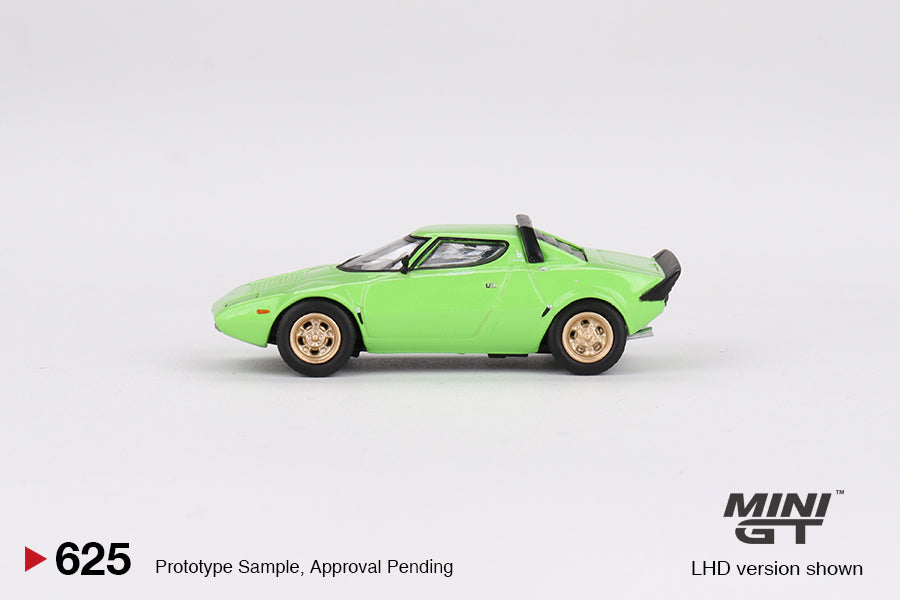 Mini GT No.625 Lancia Stratos HF Stradale Verde Chiaro