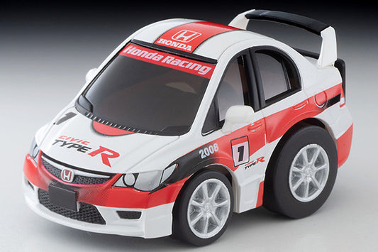 Tomytec Choro Q Zero Z-63d Honda Civic Type R (FD2) One-Make Race Specification