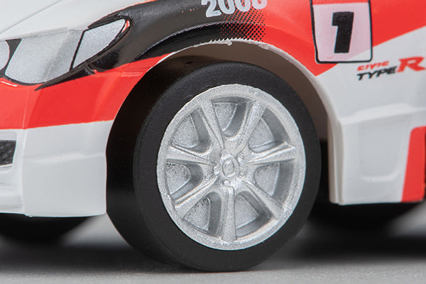 Tomytec Choro Q Zero Z-63d Honda Civic Type R (FD2) One-Make Race Specification