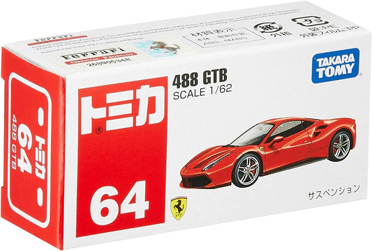Tomica No.64 Ferrari 488 GTB