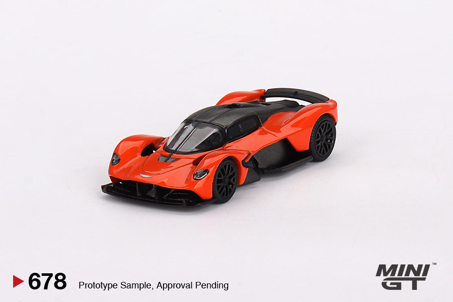 Mini GT No.678 Aston Martin Valkyrie Maximum Orange