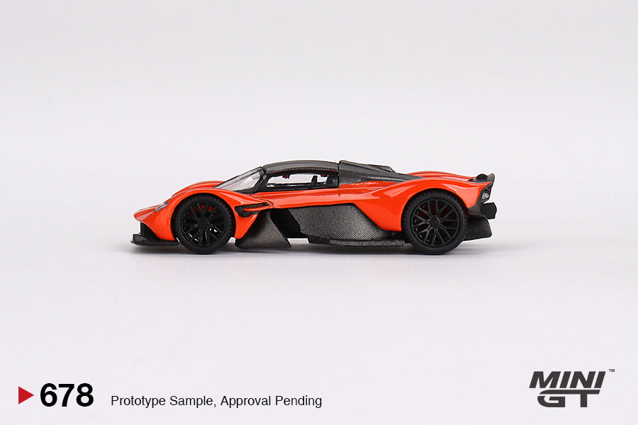 Mini GT No.678 Aston Martin Valkyrie Maximum Orange