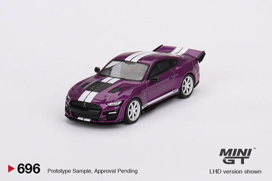 Mini GT No.696 Shelby GT500 Dragon Snake Concept Fuchsia Metallic (Blister Pack) - MiJo Exclusives
