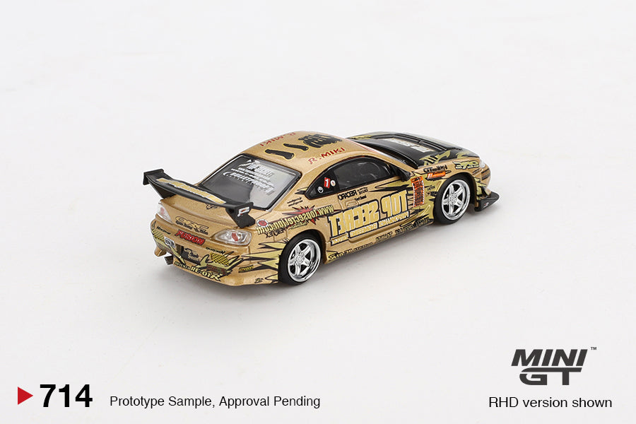 *Pre-Order* Mini GT No.714 Nissan Silvia (S15) Top Secret D1GP (Blister Pack)