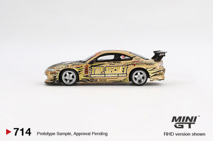 *Pre-Order* Mini GT No.714 Nissan Silvia (S15) Top Secret D1GP (Blister Pack)