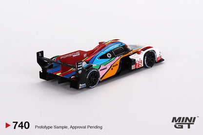 *Pre-Order* Mini GT No.740 Porsche 963 #75 Porsche Penske Motorsport 2023 24 Hrs of Le Mans