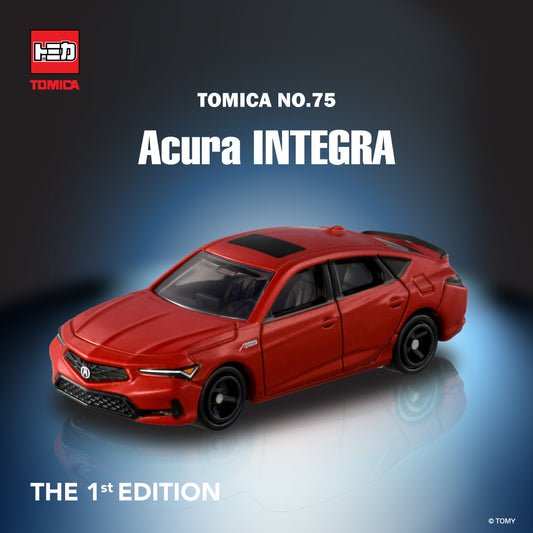 Tomica No.75 Acura Integra (Red) - First Edition