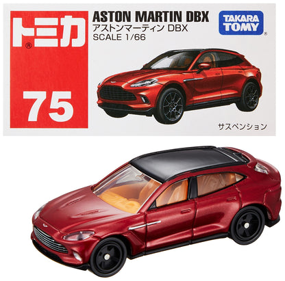 Tomica No.75 Aston Martin DBX (Red)