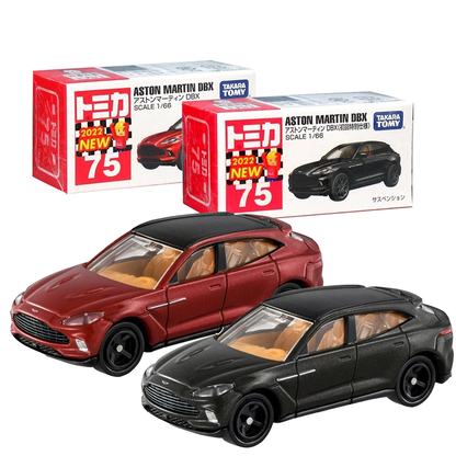 Tomica No.75 Aston Martin DBX (Black) - First Edition