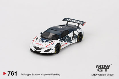 *Pre-Order* Mini GT No.761 Honda NSX GT3 EVO AlphaTauri Yuki Tsunoda 2023 Red Bull Formula Nurburgring