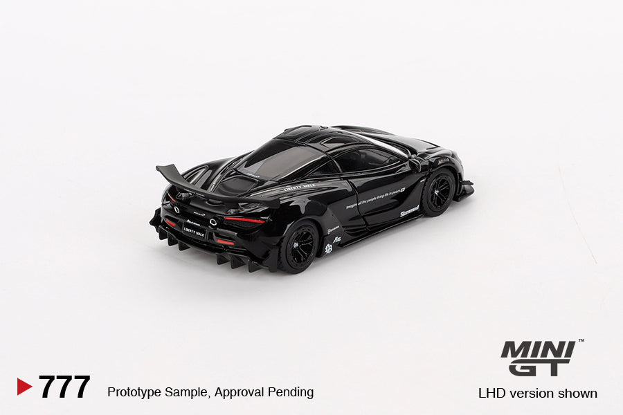 Mini GT No.777 McLaren 720S LB★Works Black (Blister Pack) - MiJo Exclusives