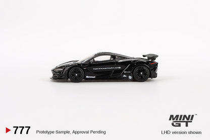 Mini GT No.777 McLaren 720S LB★Works Black (Blister Pack) - MiJo Exclusives
