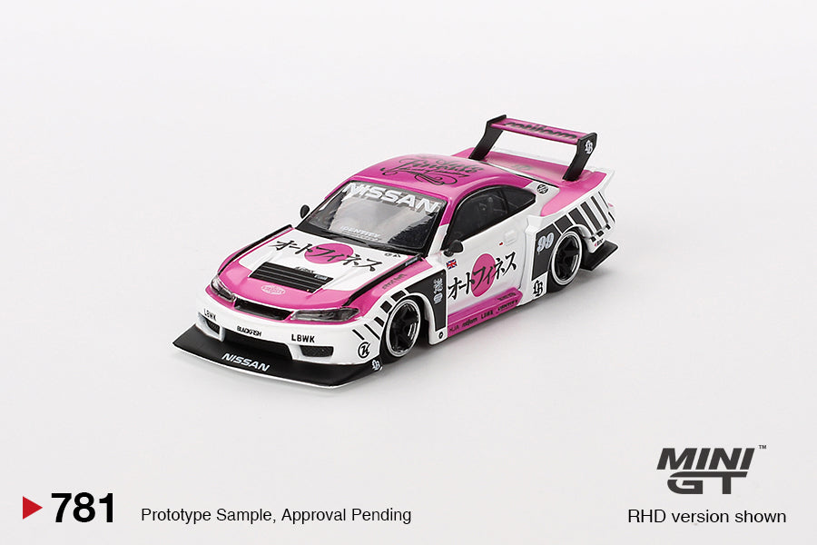 Mini GT No.781 Nissan SILVIA (S15) LB-Super Silhouette Auto Finesse SE ...