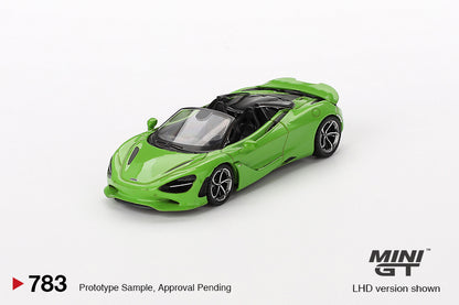 Mini GT No.783 McLaren 750S Spider Mantis Green