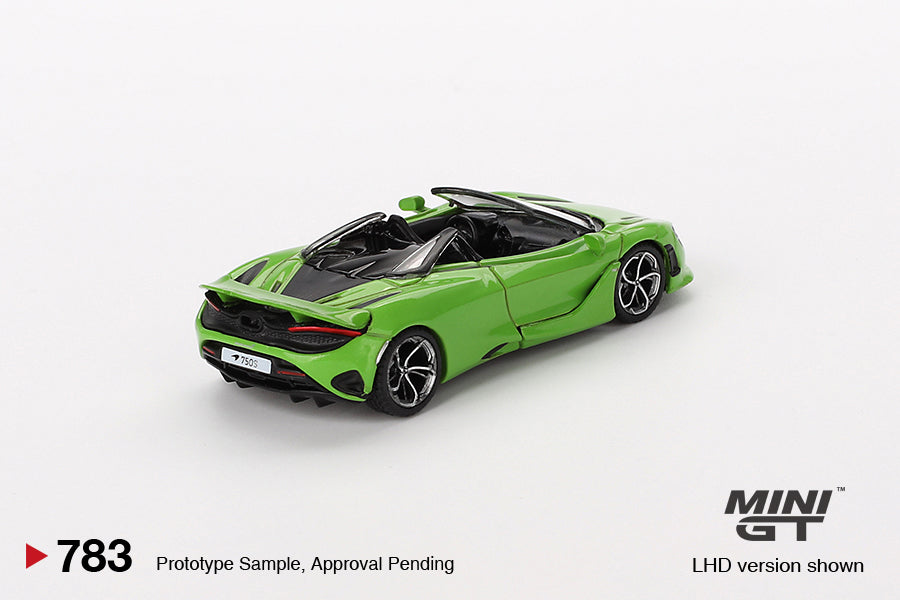 Mini GT No.783 McLaren 750S Spider Mantis Green