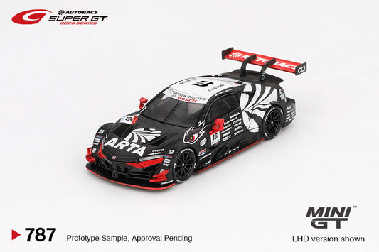 *Pre-Order* Mini GT No.787 Honda NSX-GT "Type S" GT500 #16 "ARTA MUGEN NSX-GT" ARTA 2023 SUPER GT Series (Blister Pack) - Japan Exclusive