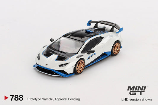 *Pre-Order* Mini GT No.788 Lamborghini Huracán STO Bianco Asopo