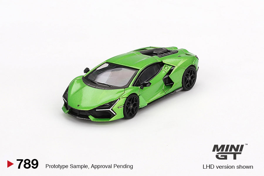 *Pre-Order* Mini GT No.789 Lamborghini Revuelto Verde Selvans