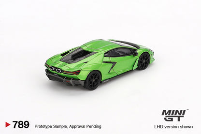 *Pre-Order* Mini GT No.789 Lamborghini Revuelto Verde Selvans