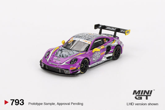 *Pre-Order* Mini GT No.793 Porsche 911 GT3 R #27 HubAuto Racing 2023 FIA GT World Cup 70th Macau Grand Prix