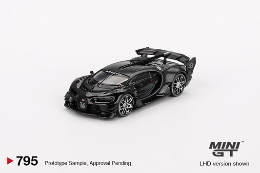 *Pre-Order* Mini GT No.795 Bugatti Vision Gran Turismo Black