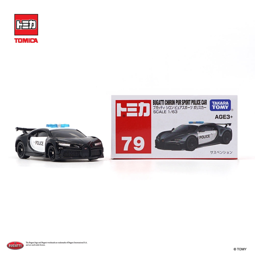Tomica No.79 Bugatti Chiron Pur Sport Police Car