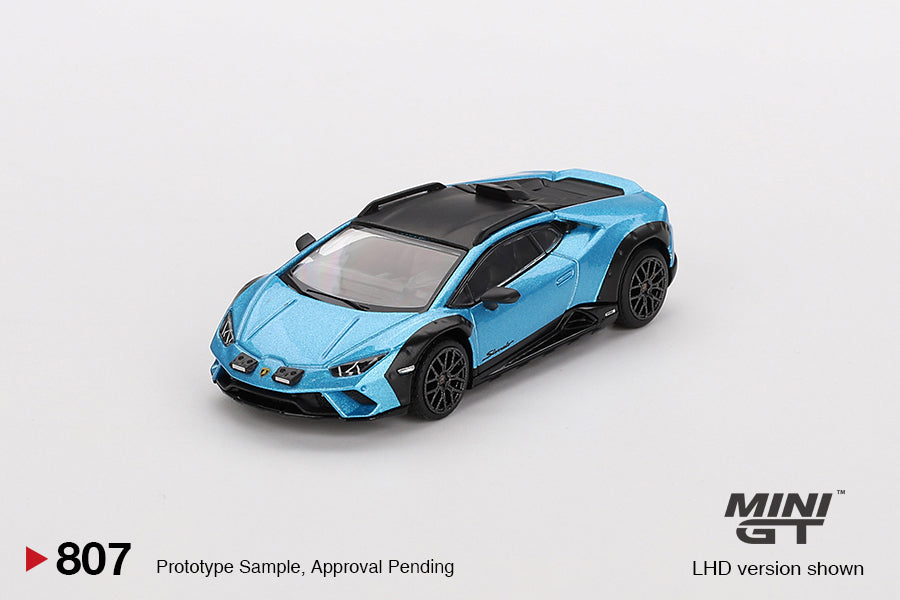 *Pre-Order* Mini GT No.807 Lamborghini Huracán Sterrato Blu Aegir