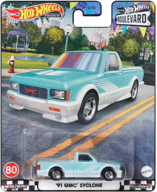 Hot Wheels Premium Boulevard Series #80 '91 GMC Syclone - Japanese Stock