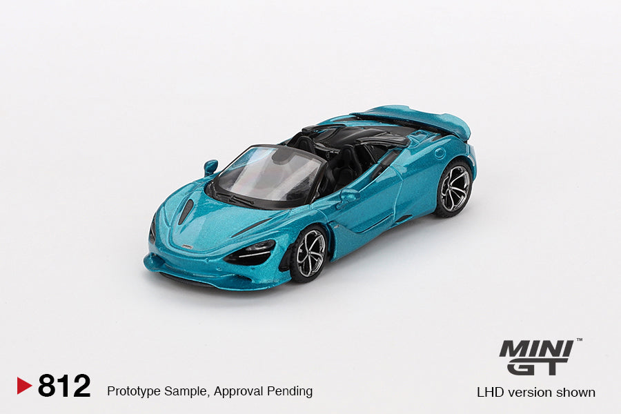 *Pre-Order* Mini GT No.812 McLaren 750S Spider Belize Blue