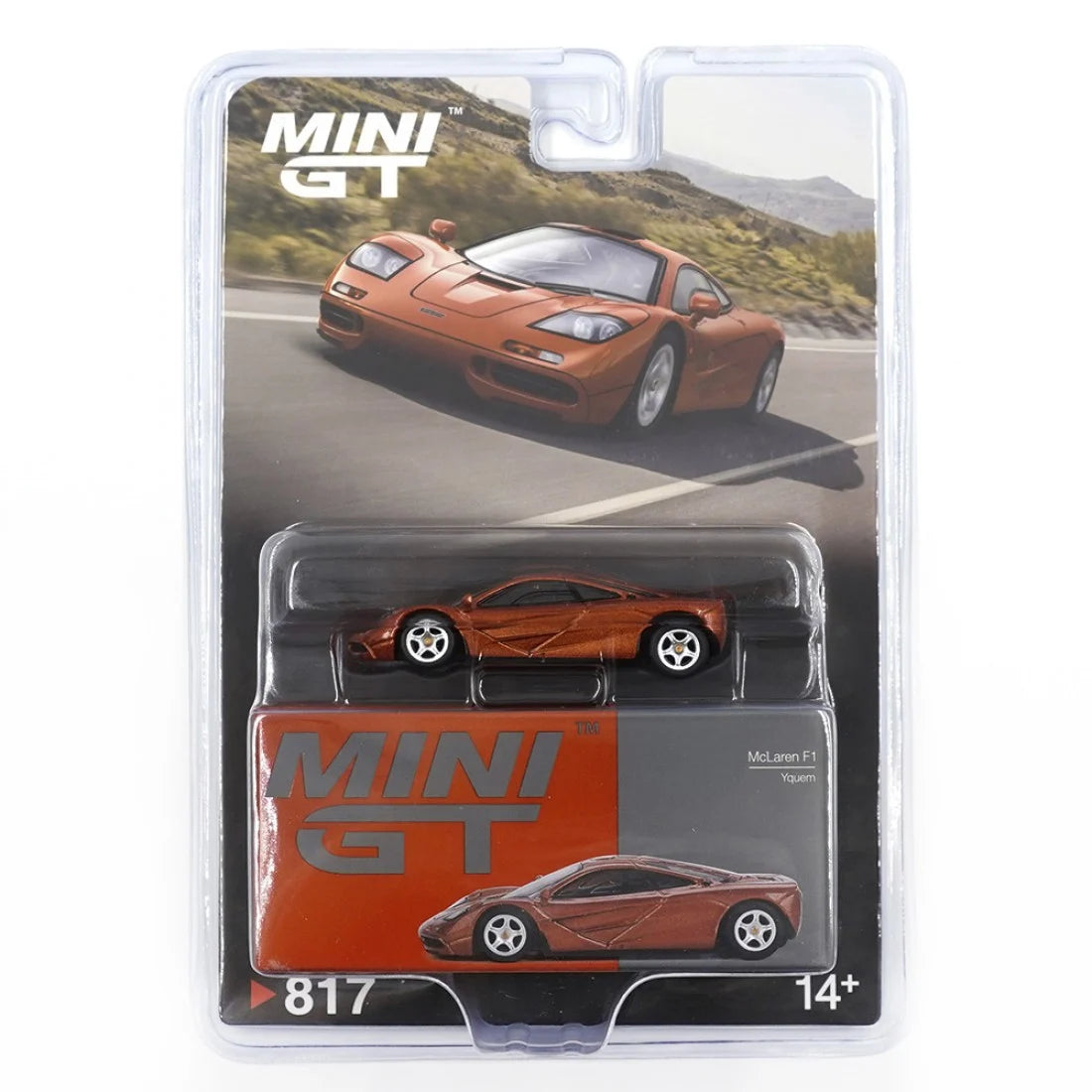 Mini GT No.817 McLaren F1 Yquem (Blister Pack)