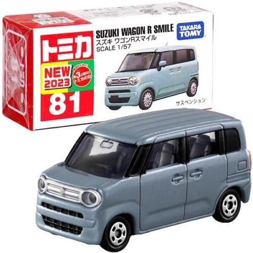 Tomica No.81 Suzuki Wagon R Smile (Blue)