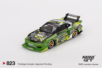 *Pre-Order* Mini GT No.823 Nissan LB-Super Silhouette S15 SILVIA #555 V2 2024 Formula Drift Japan