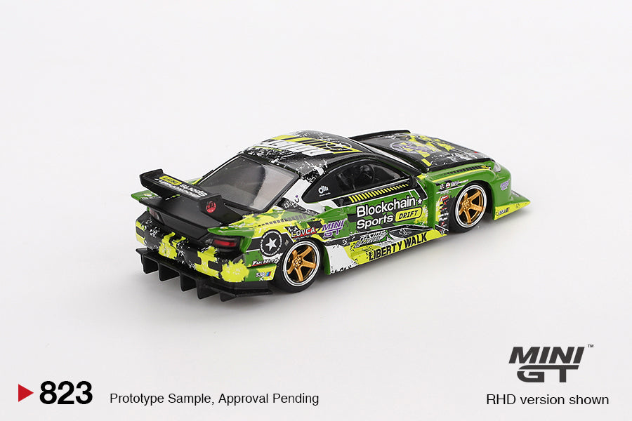 *Pre-Order* Mini GT No.823 Nissan LB-Super Silhouette S15 SILVIA #555 V2 2024 Formula Drift Japan