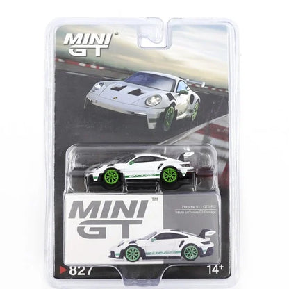 Mini GT No.827 Porsche 911 GT3 RS Tribute to Carrera RS Package (Blister Pack)