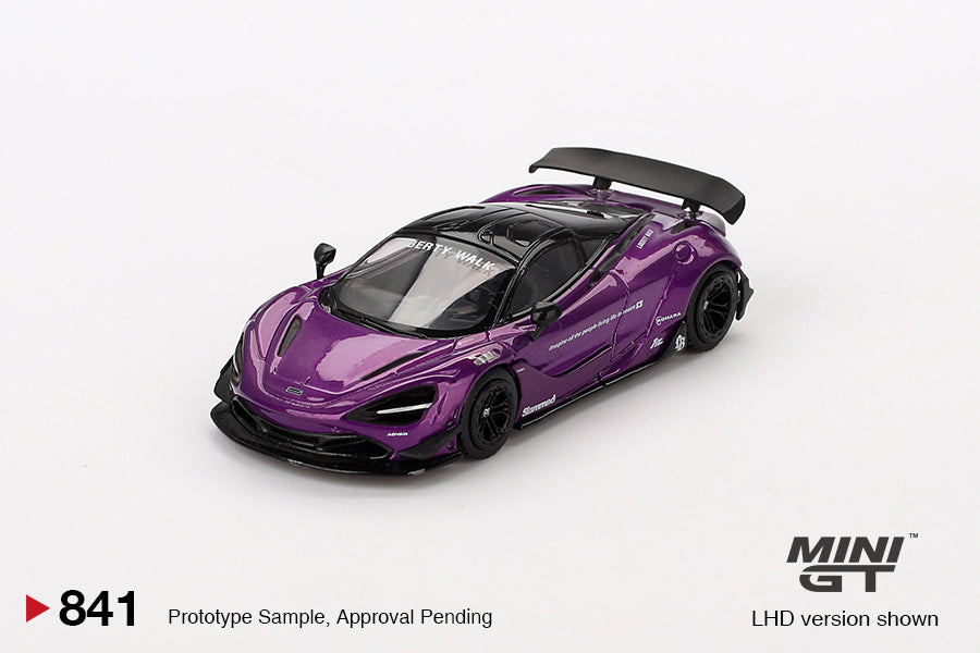 *Pre-Order* Mini GT No.841 McLaren 720S LB★Works Purple