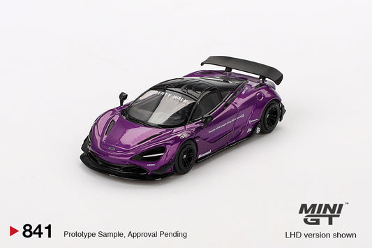 *Pre-Order* Mini GT No.841 McLaren 720S LB★Works Purple