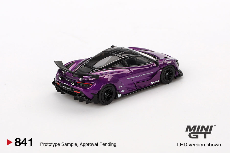 *Pre-Order* Mini GT No.841 McLaren 720S LB★Works Purple