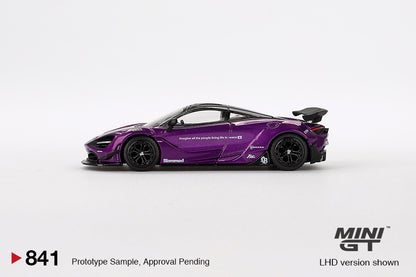 *Pre-Order* Mini GT No.841 McLaren 720S LB★Works Purple