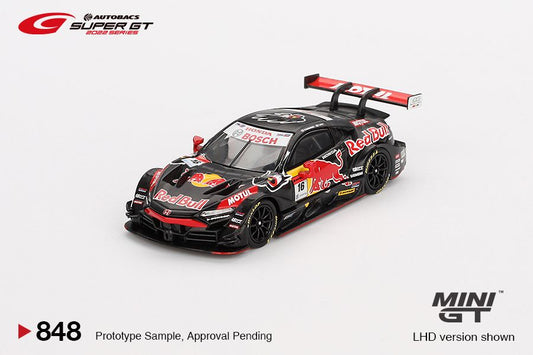 *Pre-Order* Mini GT No.848 Honda NSX-GT "Type S" GT500 #16 "Red Bull MOTUL MUGEN NSX-GT" TEAM Red Bull MUGEN 2022 SUPER GT SERIES (Blister Pack)