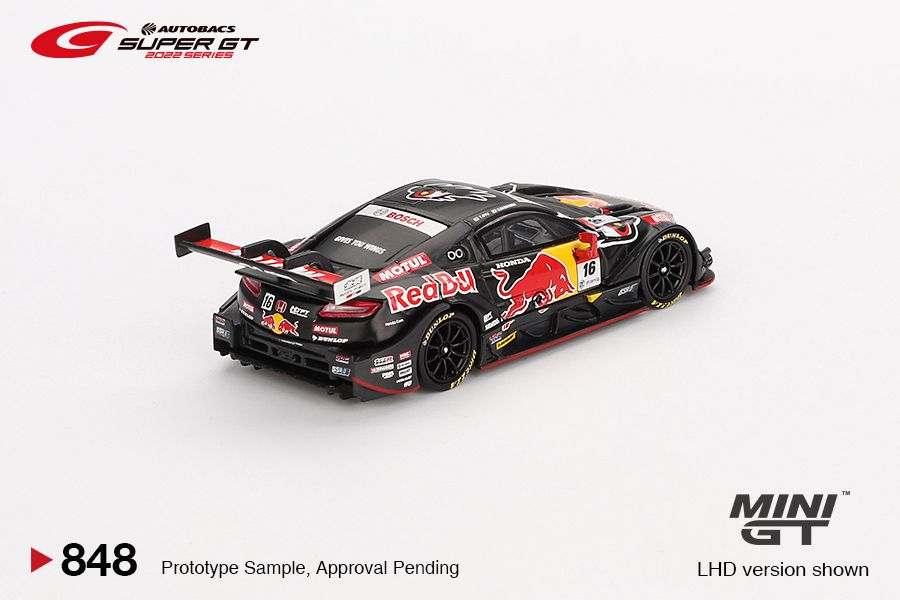 *Pre-Order* Mini GT No.848 Honda NSX-GT "Type S" GT500 #16 "Red Bull MOTUL MUGEN NSX-GT" TEAM Red Bull MUGEN 2022 SUPER GT SERIES (Blister Pack)